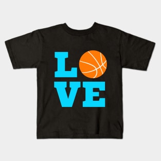 Love Basketball Kids T-Shirt